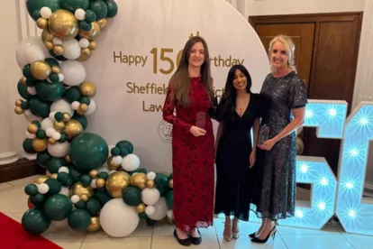 Banner Jones Celebrates Double Win at Sheffield & District Law Society Awards