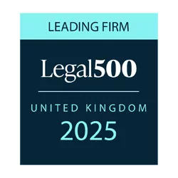 Legal 500 - Leading Firm 2025